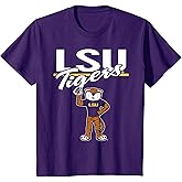 Kids LSU Tigers Kid's Mascot Purple Officially Licensed T-Shirt