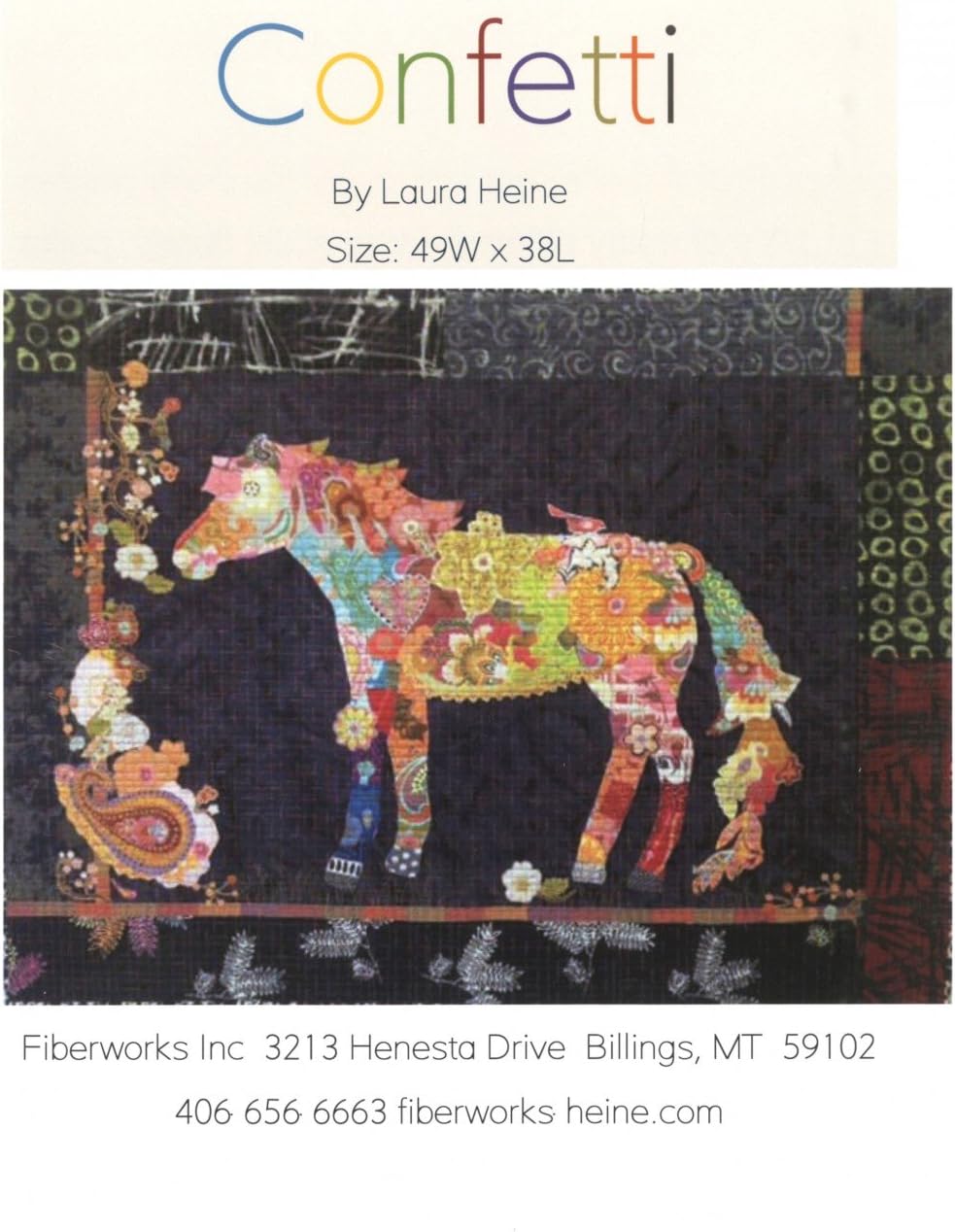 Amazon Com Laura Heine Confetti Quilt Pattern Home Kitchen