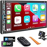 Double Din Car Stereo Compatible with Voice Control