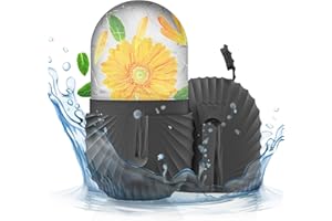 AQUUAERA Ice Face Roller, Ice Cube Roller for Face，Facial Beauty Ice Roller Skin Care Tools,De-Puff Eye Bags, Reduce Migraine Pain（Black）