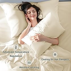 Shilucheng Tencel Sheets 4 Piece, 100% Eucalyptus