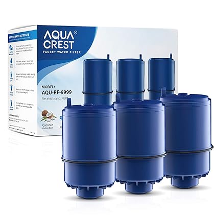 Aquacrest Replacement For Pur Rf 9999 Faucet Water Filter Pack Of