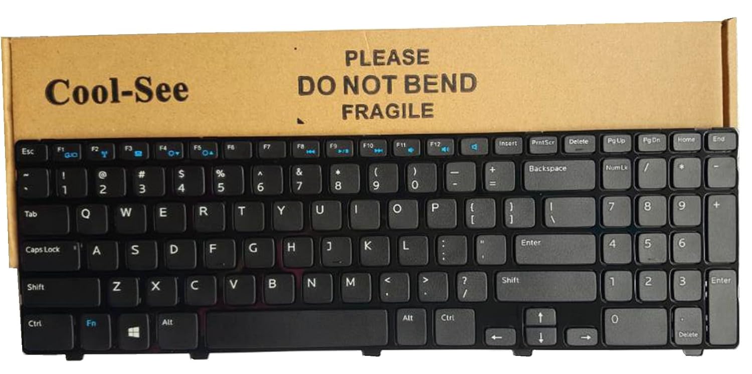 Laptop Replacement Keyboard For Dell Inspiron 15 3521 15r 5521 Us Layout Black Color Buy Laptop Replacement Keyboard For Dell Inspiron 15 3521 15r 5521 Us Layout Black Color Online At Low Price In India Amazon In