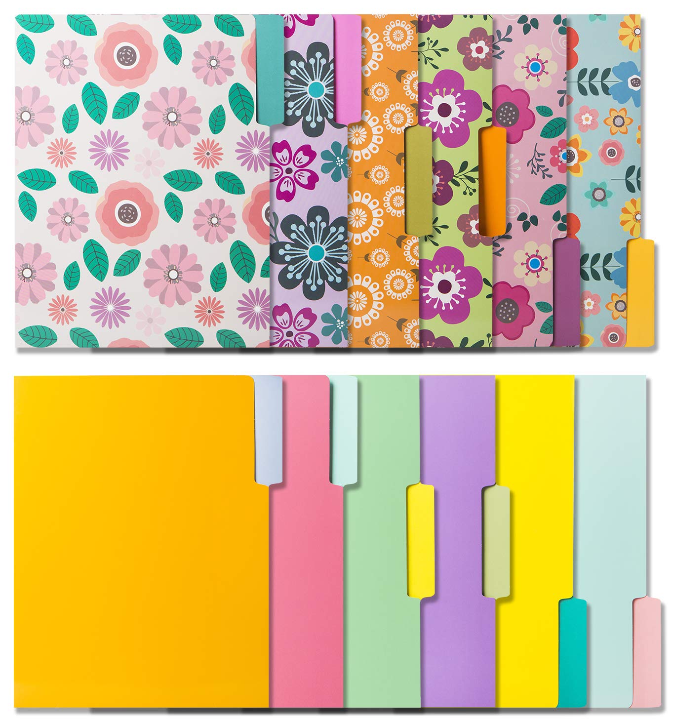 12 Colored File Folders File Folders In Vibrant Colors