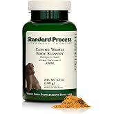 Standard Process Whole Body Multisystem Support for Canines, 100 g | Nutritional Powder for Daily Health Maintenance, Multisystem Support Supplement for Canines