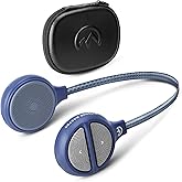 OutdoorMaster Wireless Bluetooth 5.3 Ski Helmet Drop-in Headphones HD Speaker Chip Compatible with Audio-Ready Helmet with Built-in Mic for Motorcycling Easy Control Buttons IP45 Sweat-Resistance