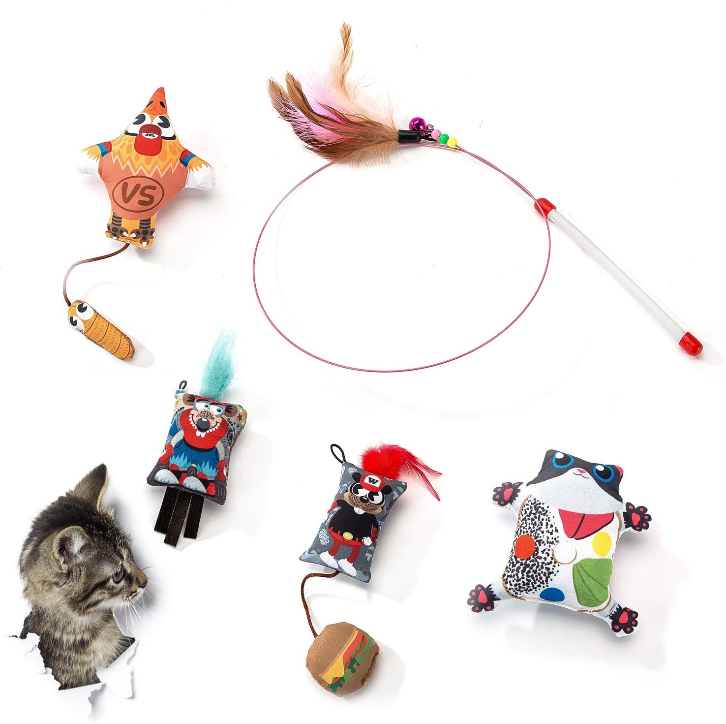 squeaky toys for cats