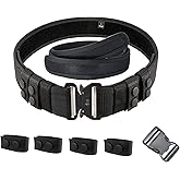BittPicc Duty Belt for Law Enforcement Stiff Nylon Tactical Work Belt