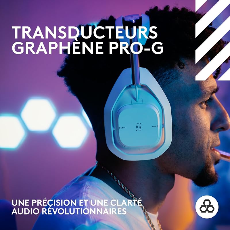 Astro A50 X LIGHTSPEED, casque gaming sans fil+station d’accueil