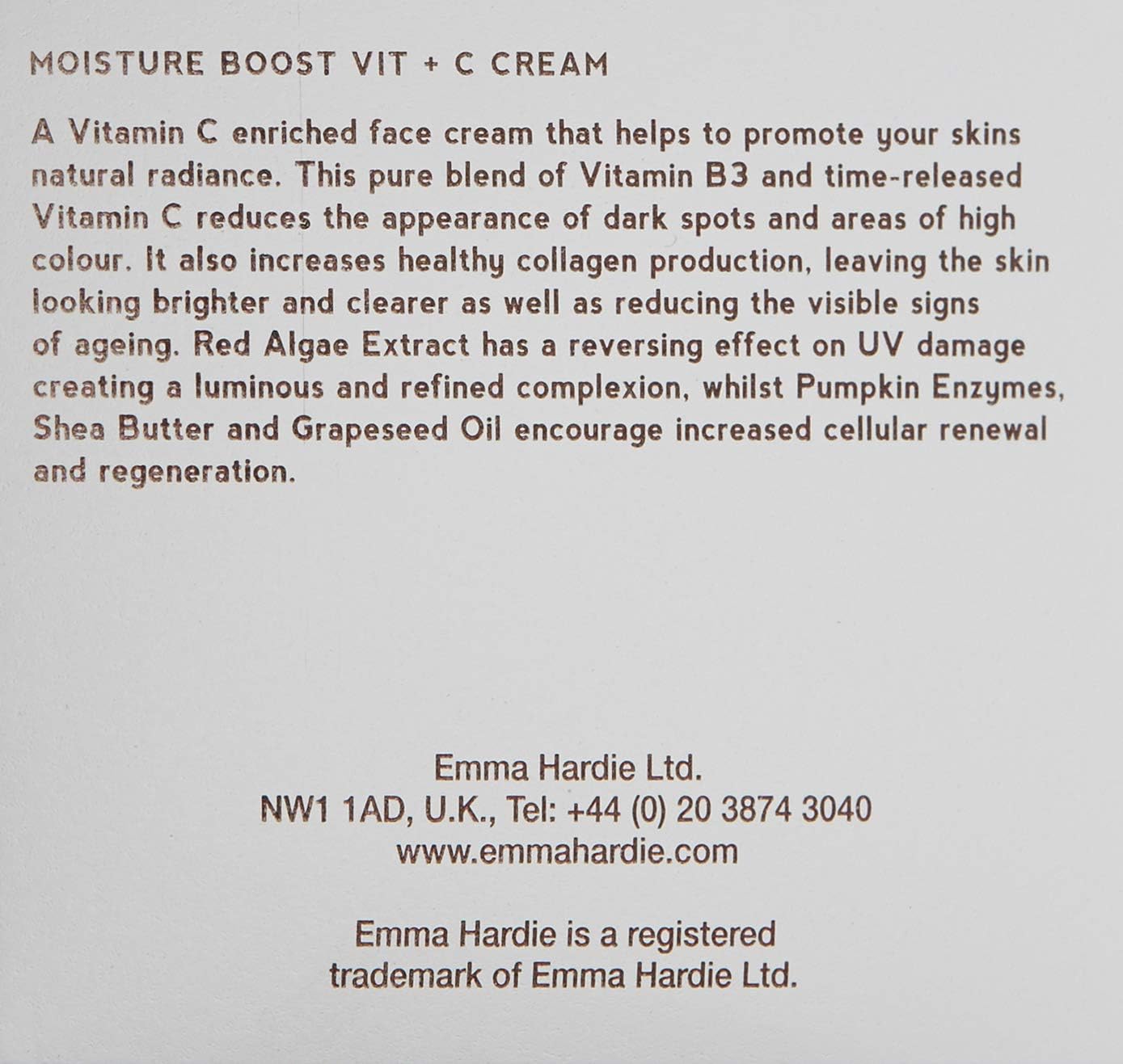 emma hardie moisture boost