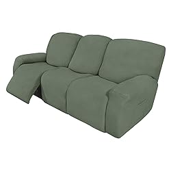 Easy-Going 8 Pieces Recliner Sofa Stretch Sofa