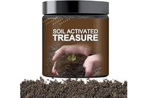 100g Soil Improver,Soil Activated Treasure,Plant Compost-You Will Be AmazedSoil Activator,Soil Penetrant Wetting Agent,Promot
