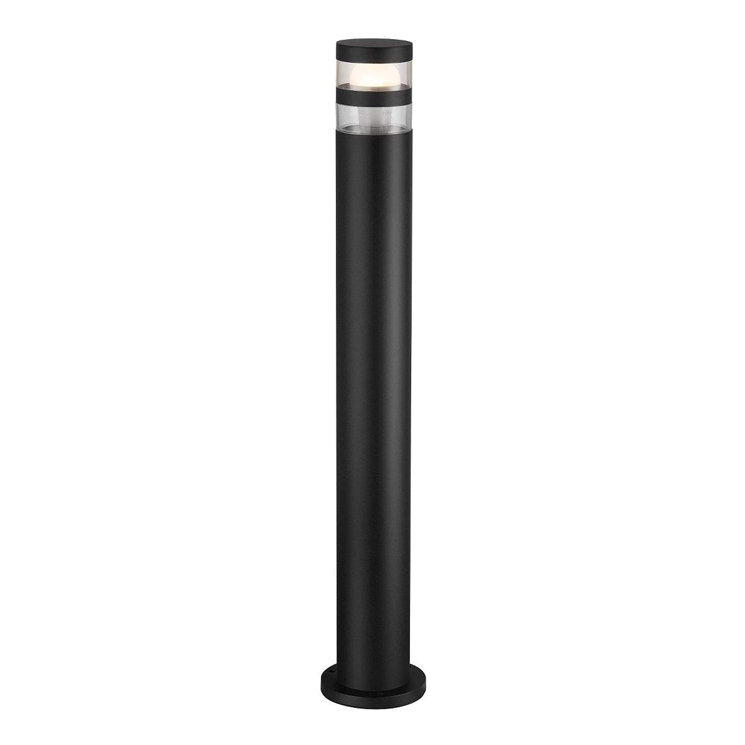 Nordlux Birk Outdoor Post Light Black Aluminium E27 Weatherproof - Garden, Patio, Driveway Mains Powered, IP44
