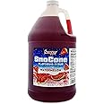 Snappy Watermelon Sno Cone Syrup, 1 Gallon (128 ounces) Size, Ready to Use For Snow Cone Machines, Flavored Syrup for Shaved Ice, 14 Snow Cone Flavor Options
