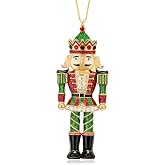 Mrchtmas  Christmas Nutcracker Ornament | Metal Hanging Nutcracker Ornaments, Nutcracker Christmas Ornament Gifts for Sisters Mom Grandparent Women Men
