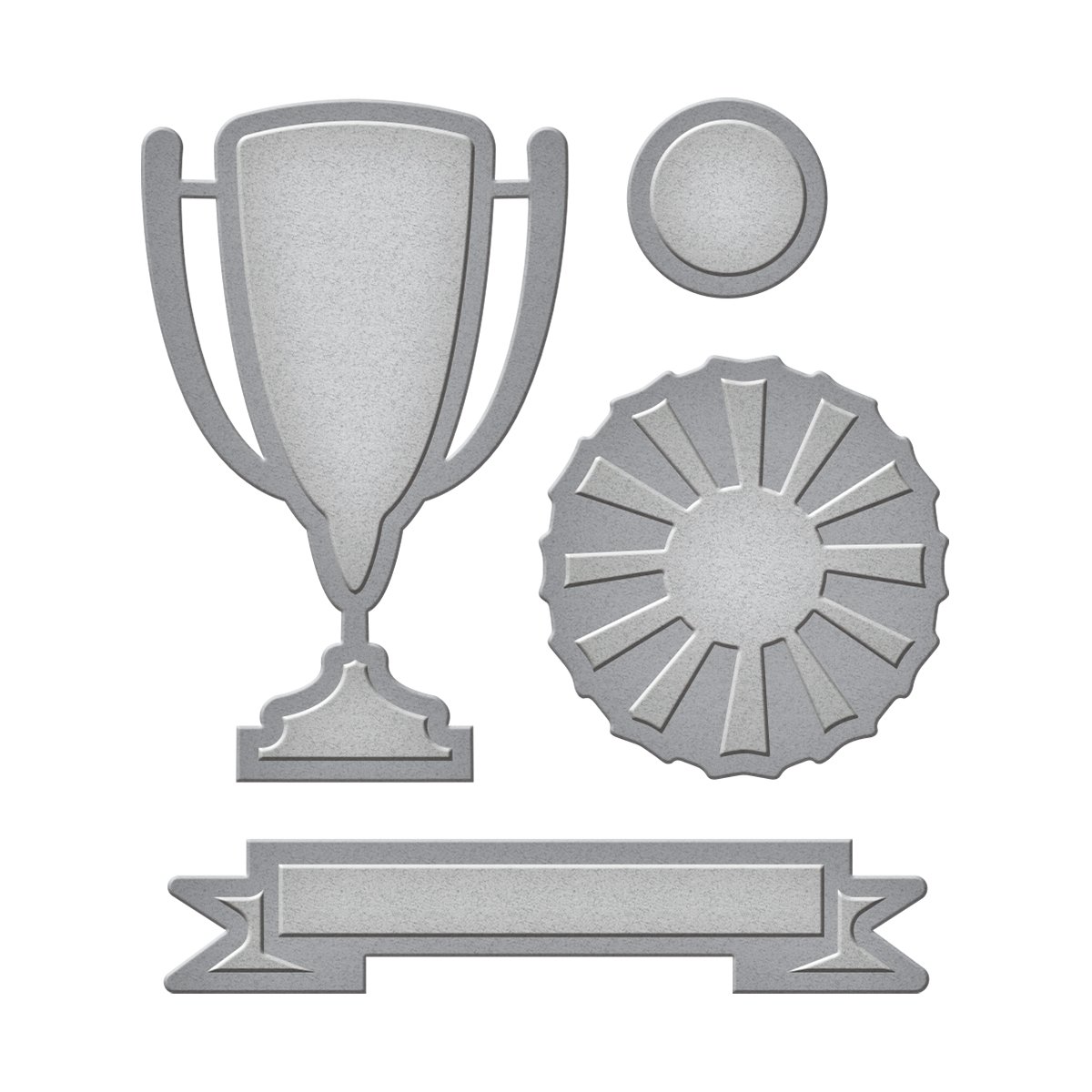 Spellbinders D-Lites Trophy Etched Dies, Brown