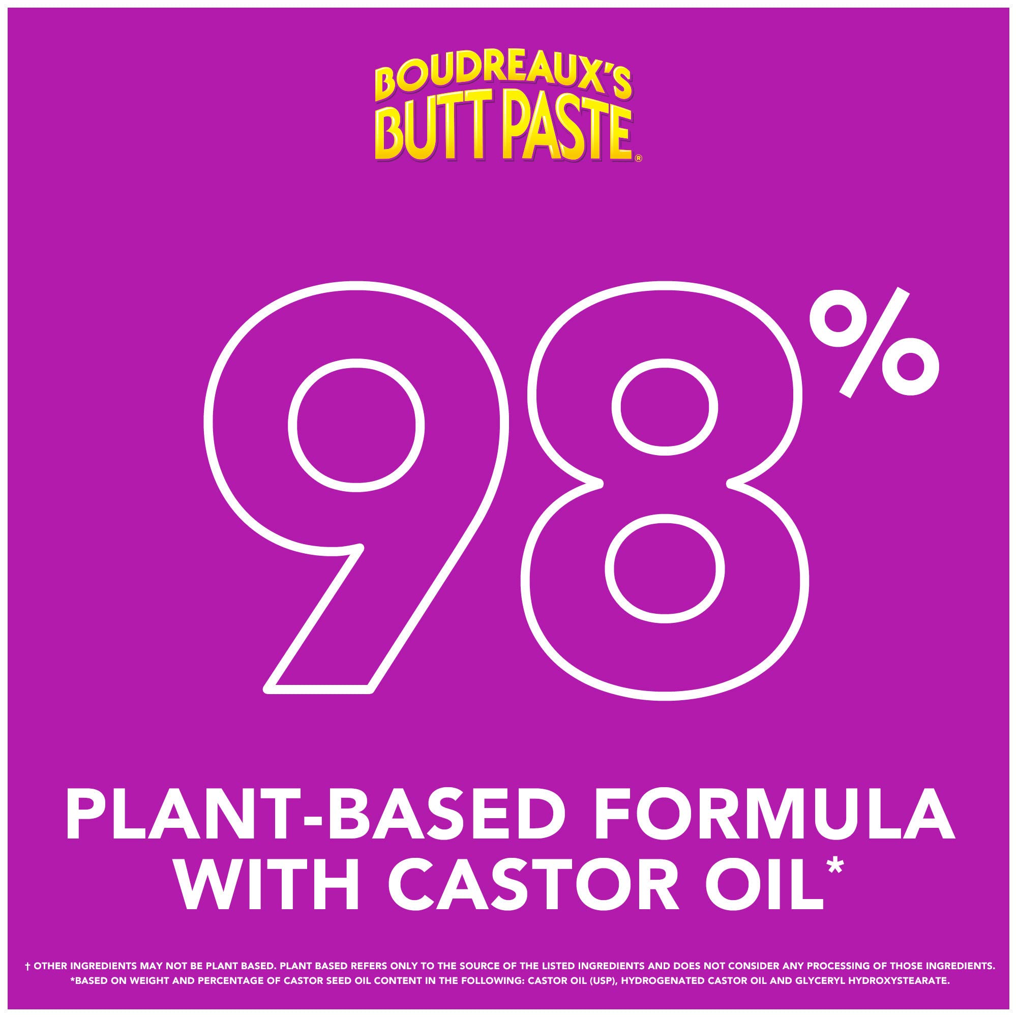 Boudreaux's Butt Paste 4oz Butt Barrier Ointment and 4oz Max. Strength Diaper Rash Ointment