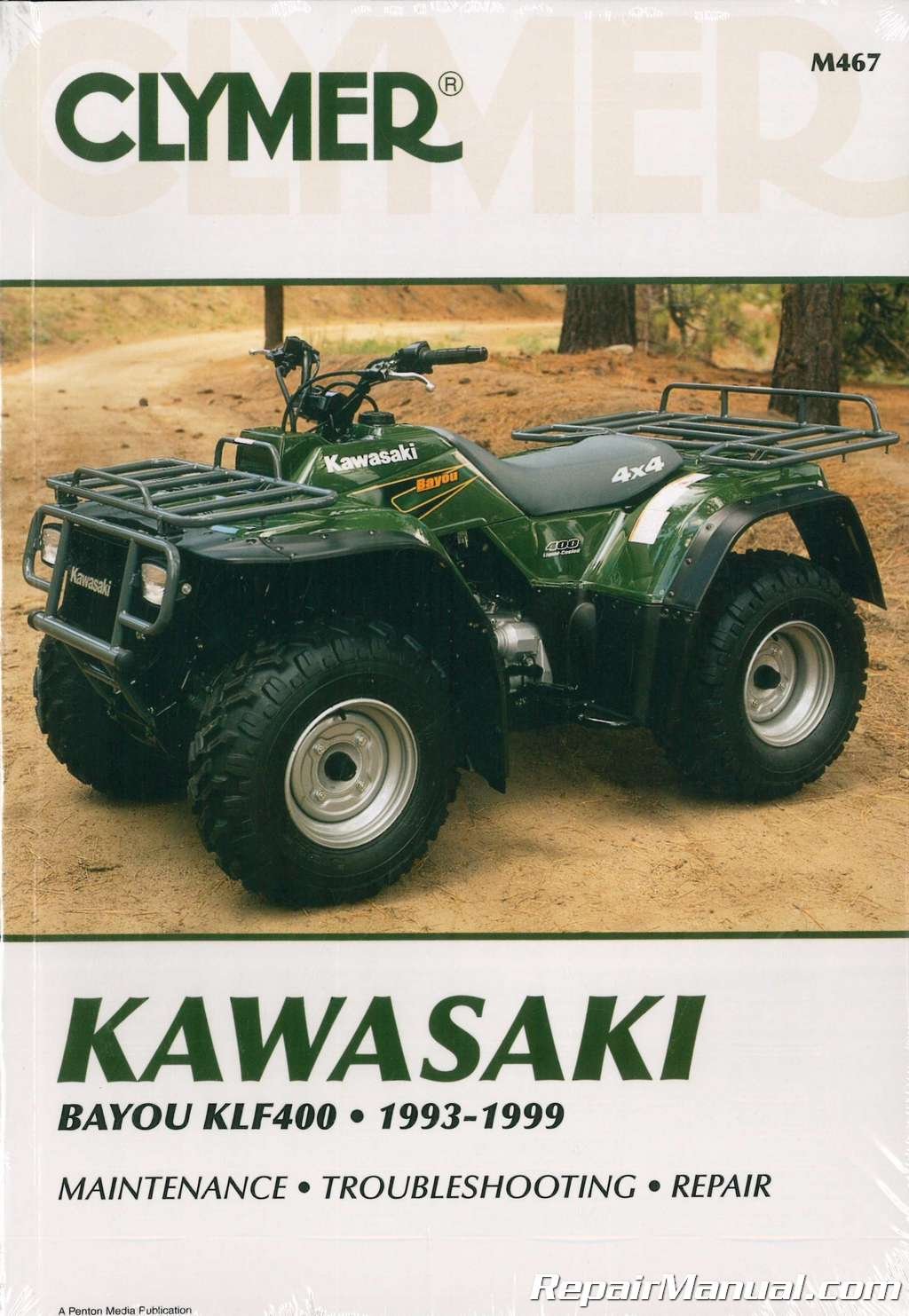 M467 1993-1999 Kawasaki KLF400 Bayou ATV Repair Manual Paperback – 2004