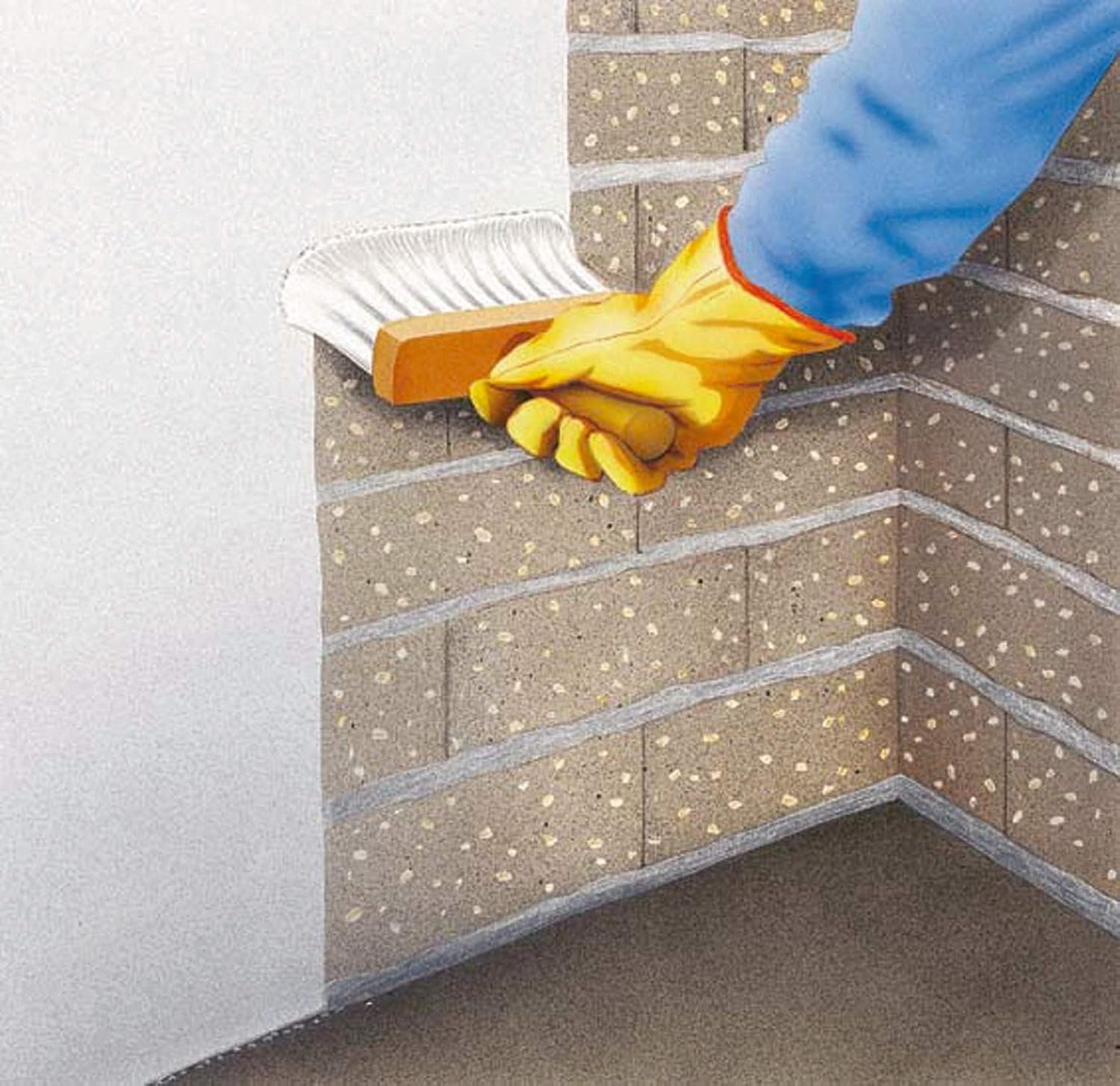 Sika Damp Proofing Slurry - Waterproof - Adjustable Consistency - Interior and Exterior Applications - Grey - 20kg - Image 3