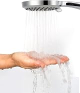 SAMODRA Shower Head High Pressure Handheld Chrome 3 Spray Settings view 7