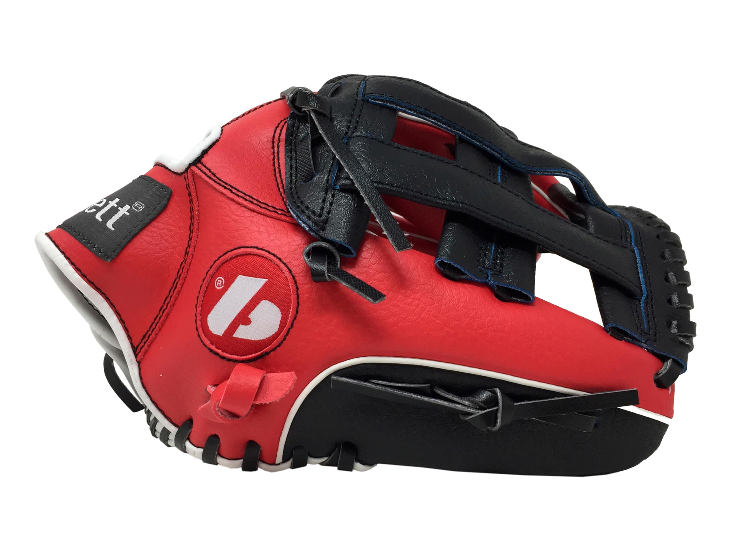 JL-120 REG Baseball Glove, outfied, polyurethane, size 12,5" Red (RED) Item Name (aka Title)