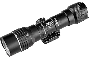 Streamlight 89016 ProTac Rail-Mount HP-X Pro USB System 800-Lumen 105000-Candela Rechargeable Tactical Flashlight with JackCap Tail Switch, M-LOK Mount, Pressure Switch, and Battery, Black