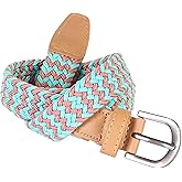 Peppercorn Kids Stretch Cord Braided Belt - Childrens Age (4-7 Y) (8-14Y)