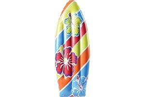U.S. TOY US Toy Inflatable Surf Board Luau Decoration Theme Beach Pool Toy - 3 Feet Long