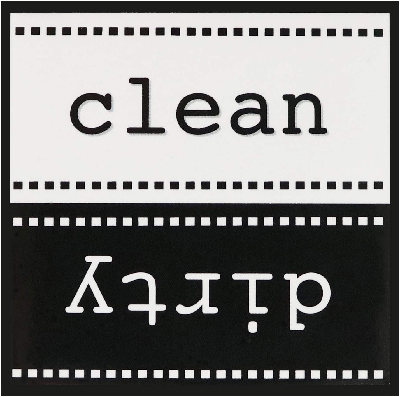 Best dishwasher clean dirty sign white