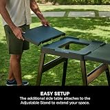 Ninja Woodfire Adjustable Stand Side Table, Outdoor BBQ Grill Accessory view 5