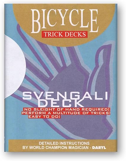 Amazon Com Murphy S Magic Svengali Deck Bicycle Red Trick Toys Games