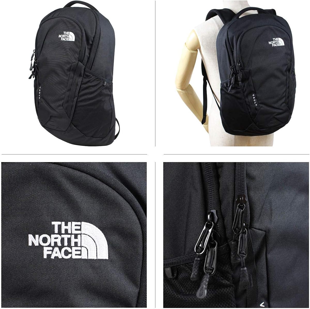 Amazon Co Jp ノースフェイス The North Face リュック メンズ バックパック Vault T93kv9jk3 ブラック シューズ バッグ