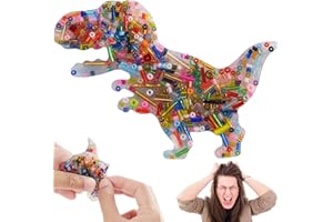 HOPIHY Skin Picking Fidget Toy, Dinosaurs Picking Pad, Silicone Picking Fidget Pad, Sensory Pick Pad, Trichotillomania Toys for Skin Pickers, Dermatillomania, ADHD, and OCD, Sensory Toys for Skin Picking