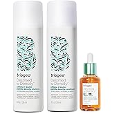 Briogeo Destined For Density Caffeine + Biotin Peptide Shampoo + Conditioner + Serum Bundle | Thicker, Fuller‑Looking Hair | Vegan, Silicone‑Free | 2 x 8 fl oz + 1.5 fl oz