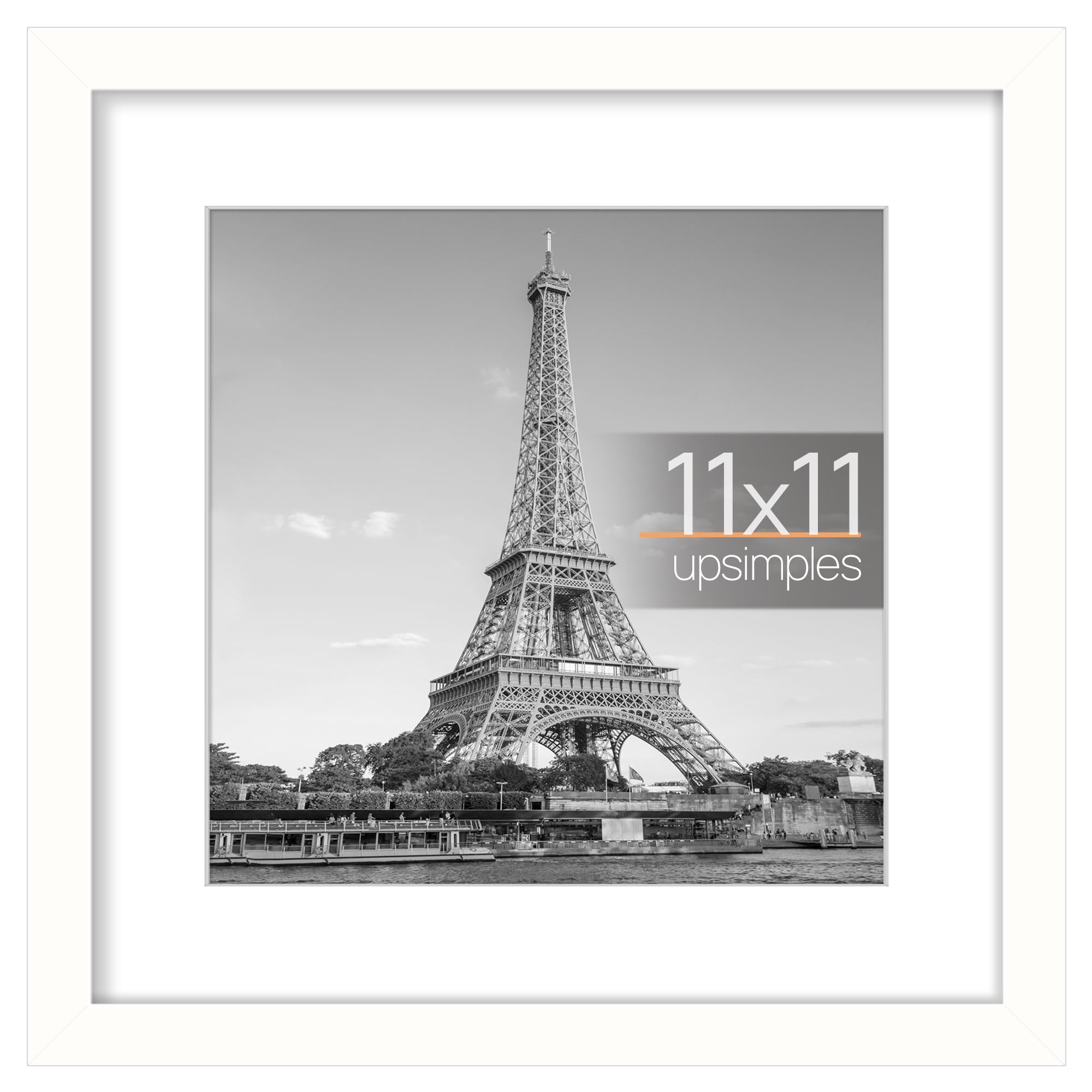 upsimples 11x11 Picture Frame, Display Pictures 8x8