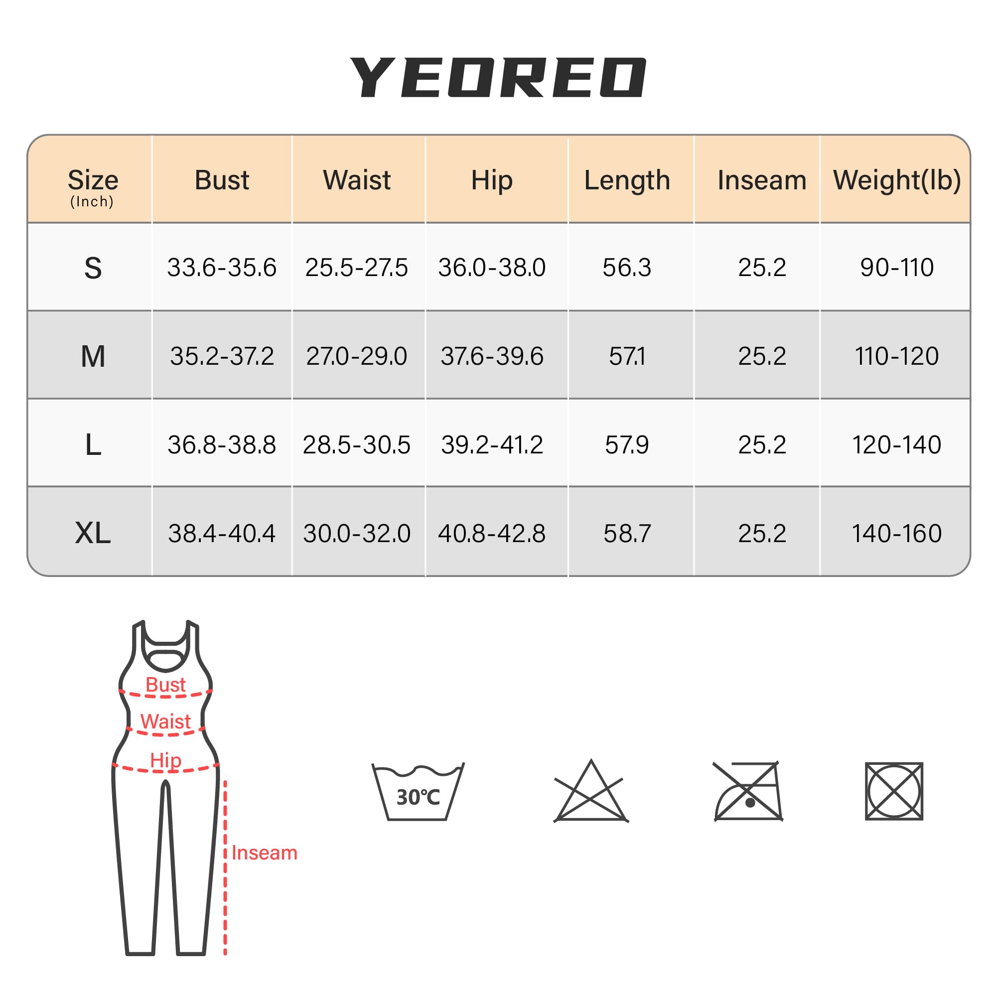 YEOREO Women Long Sleeve Workout Jumpsuit Zip Up Romper Bottom Pants Bodysuit Bodycon Sexy One Piece