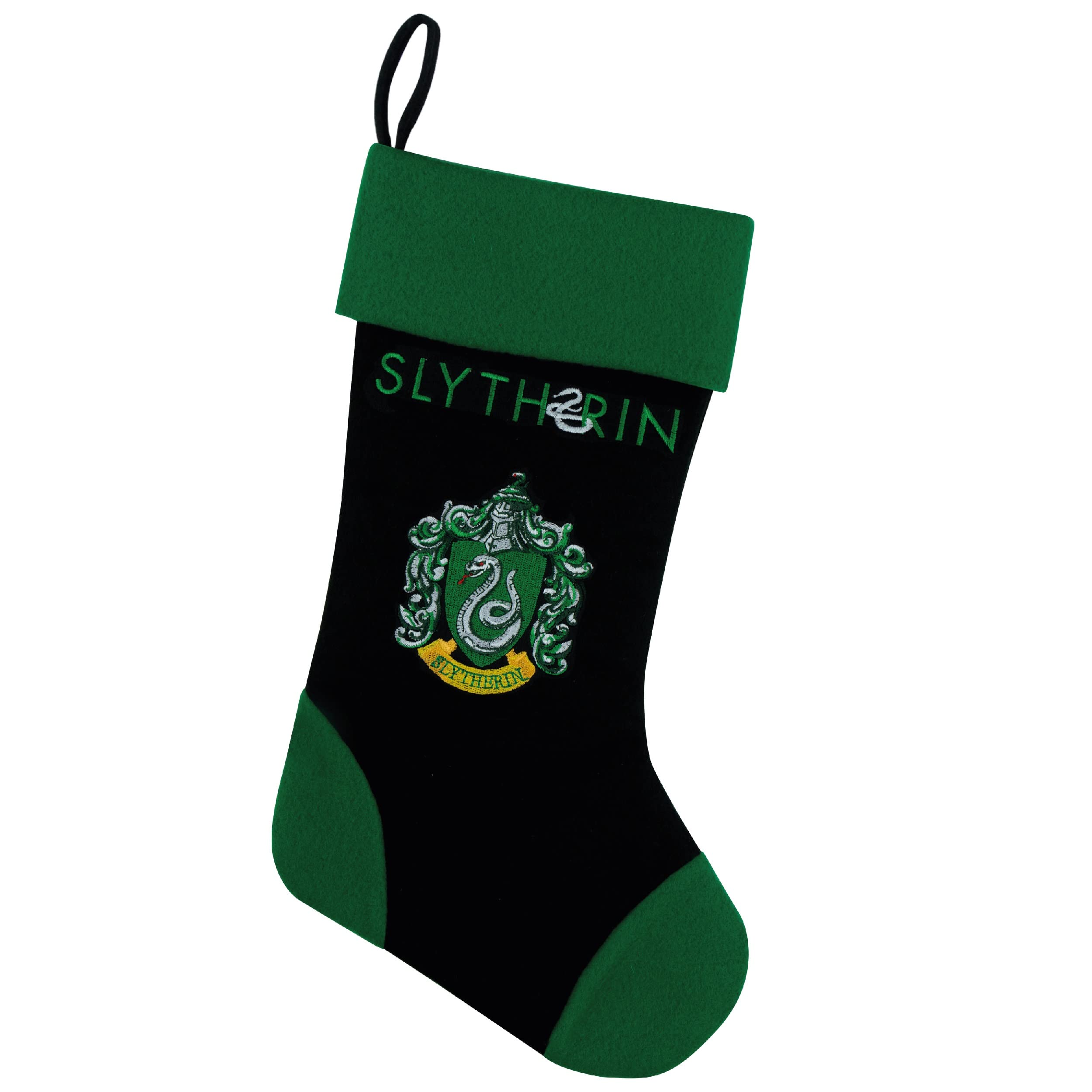 Cinereplicas - Harry Potter - Christmas Stocking - Officially Licensed - Decoration - 18inches - Slytherin