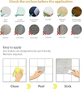 WALPLUS Marble Terrazzo Metallic Silver Wall Tiles 96pcs Peel & Stick 15x15 view 6