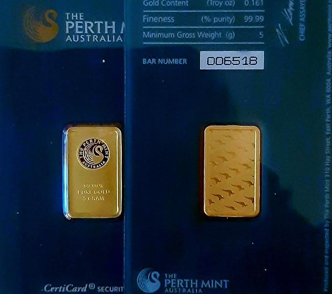 5 Gramm Gold 5 gr Goldbarren Barren Feingold 999,9 Perth Mint Australia Amazon.de Baumarkt 5 Gramm Gold 5 gr Goldbarren Barren Feingold 999,9 Perth Mint Australia Amazon.de Baumarkt