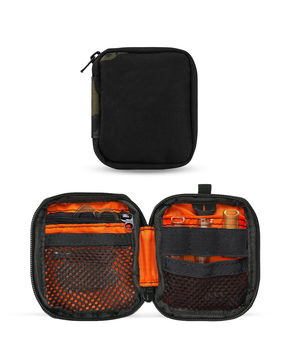 VIPERADE VE34 Mini EDC Pouch Organiser, Small Tool Pouch for Men, EDC Pocket Organiser Small Zip, Mini Coin Purse, YKK Zipper Utility Pouch for Gears