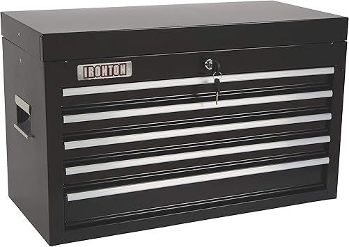 Amazon Com Ironton 26in 5 Drawer Top Tool Chest 26in W X 12in