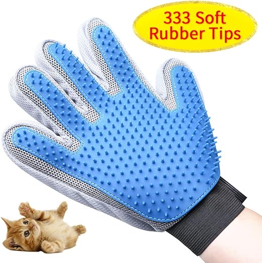 silicone pet grooming glove