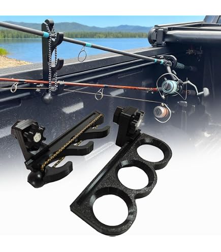 Amazon.com: Fishing Rod Holder for Toyota Tacoma Bed Rail - Above-The-Bed  Mount, 3 Rod Capacity with Secure Locking Design - Weatherproof & Tool-Free  Installation : Sports & Outdoors