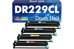 COOL TONER DR229 DR229CL Drum Unit 4-Pack Compatible Replacement for Brother DR229 DR-229CL for MFC-L3780cdw MFC-L3720cdw HL-L3220cdw HL-L3280cdw HL-L3295cdw DCP-L3560cdw Printer