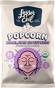 Lesserevil, Popcorn Bowl Sweet Organic, 7 Ounce