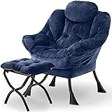 Avocahom Lazy Chair with Ottoman Comfy Accent