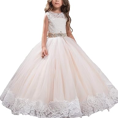 gowns for 12 year girl on amazon