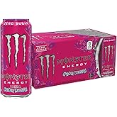 Monster Energy Ultra Punk Punch, Sugar Free Energy Drink, 16 Ounce (Pack of 15)