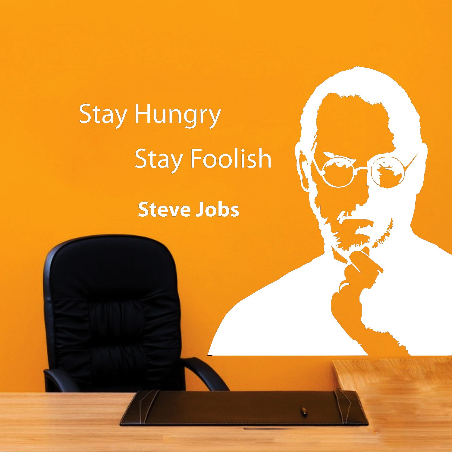Buy Steve Jobs Wall Sticker Decal Online at Low Prices in India Amazon.in