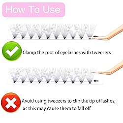 Volume Lash Extensions 12D 0.07 Premade Lash Fans
